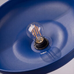 Sollux Lighting Gina Steel Ultramarine 1 Lights Minimalist Pendant Lamps - thumbnail 7