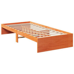 Berkfield Day Bed Without Mattress Wax Brown 100X200 Cm Solid Wood Pine - thumbnail 7