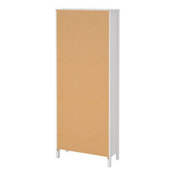 Furniture To Go Barcelona Bookcase With 5 Shelves In White - thumbnail 4