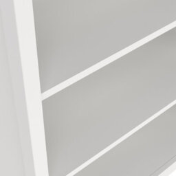 Furniture To Go Barcelona Bookcase With 5 Shelves In White - thumbnail 7