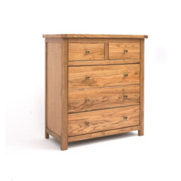 Cabinet Bits Trivento 5 Drawer Chest Of Drawers Brass Knob - thumbnail 2