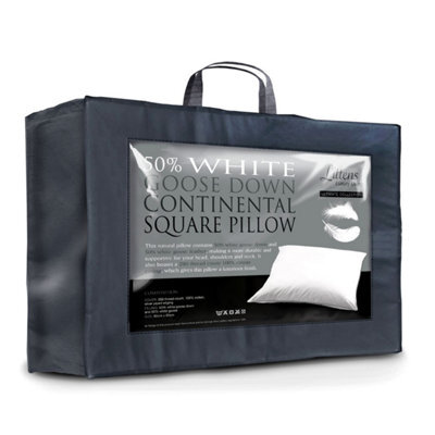 "Littens 80Cm X 80Cm European Continental Square 50% Goose Down Pillow (32"" X 32"")" - image 1