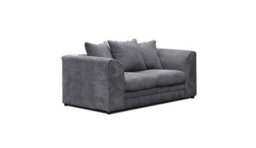 Sofa Scene Chicago 3+2 Grey Jumbo Cord Sofa Suite Set - thumbnail 5