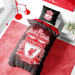 Liverpool Fc Reversible Duvet Set Red (Single) - thumbnail 1