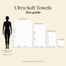 Misona Ultra Soft Bamboo Bath Sheet - Blush - thumbnail 3