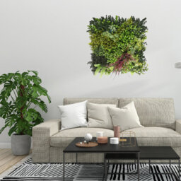Artificial Plant Flower Living Wall Panels Realistic - Purple Strand - Indoor / Outdoor -50Cm X 50Cm - thumbnail 9