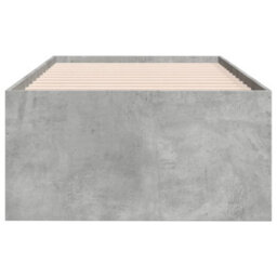 Berkfield Daybed With Drawers Without Mattress Concrete Grey 90X190 Cm Single - thumbnail 5