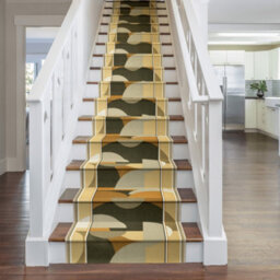 Malis Stair Runner - Hardwearing, Non-Slip & Durable Carpet For Stairs & Staircases, Multiple Lengths - thumbnail 4