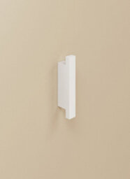 Cosmic Towel Hook, Robe Hook, Coat Hook, White Matt, Wall-Mounted, 3 Cm. The Grid Collection - thumbnail 1