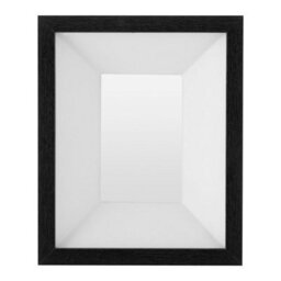 Orsina Box Design Black Photo Frame With Crisp White Interior,photo Holder With Hooks,decorative Mdf Wall Frame - thumbnail 1