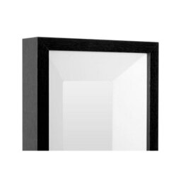 Orsina Box Design Black Photo Frame With Crisp White Interior,photo Holder With Hooks,decorative Mdf Wall Frame - thumbnail 4