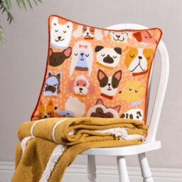 Furn. Woofers Sausage Dog Feather Filled Cushion - thumbnail 4