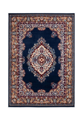 Oriental Weavers Maestro Traditional Navy Rug-60Cm X 200Cm - image 1