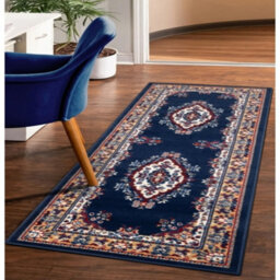 Oriental Weavers Maestro Traditional Navy Rug-60Cm X 200Cm - thumbnail 3