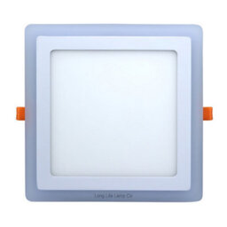 Long Life Lamps Company 18W Recessed Led Square Ring Panel Green - thumbnail 3