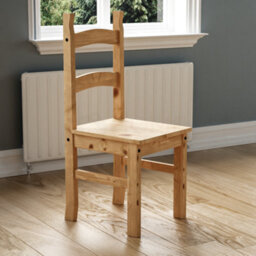 Lassic Vida Designs Corona 2 Seater Dining Set Solid Pine Wood With 2 Chairs - thumbnail 4