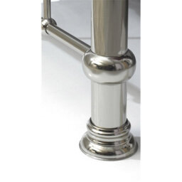 "Worcester 4Ft 6"" Double Boston Chrome Metal Bed Frame - (149Cm)" - thumbnail 4