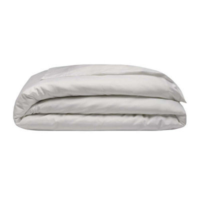 Belledorm 400 Thread Count Egyptian Cotton Oxford Duvet Cover Ivory (Double) - image 1