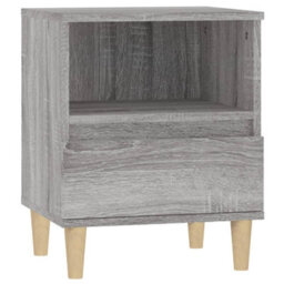 Berkfield Bedside Cabinets 2 Pcs Grey Sonoma 40X35X50 Cm - thumbnail 7