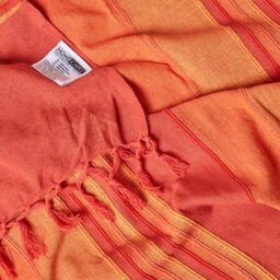 Homescapes Cotton Morocco Striped Terracotta Throw, 255 X 360 Cm - thumbnail 8