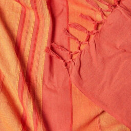 Homescapes Cotton Morocco Striped Terracotta Throw, 255 X 360 Cm - thumbnail 5