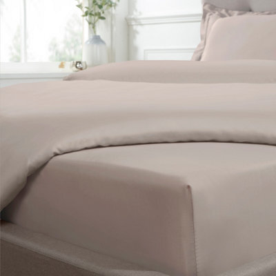 Smart Living Super Soft Cozy Easy Care Hotel Quality Cotton Anti-Allergy 25Cm Deep Fitted Bedsheet Or Pillowcase Pair - image 1