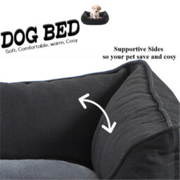 Chilimilii Dog Bed Pet Puppy Cushion House Nesting Washable Rectangle Pet Basket Warm Comfy - thumbnail 6