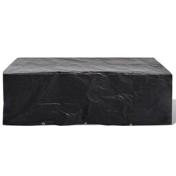 Walplus Outdoor Garden Furniture Covers 2Pcs 8 Person Poly Rattan 300X140 Cm - thumbnail 3