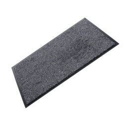 Sentry Barrington Cotton Washable Mat 16 X 24''grey One Colour (One Size) - thumbnail 2