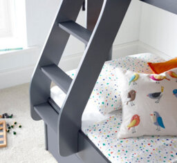 Bedmaster Oliver Onyx Grey Triple Sleeper Storage Bunk Bed Without Drawer - thumbnail 6