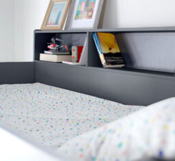 Bedmaster Oliver Onyx Grey Triple Sleeper Storage Bunk Bed Without Drawer - thumbnail 7