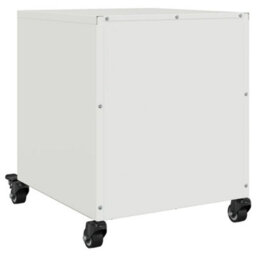 Berkfield Bedside Cabinets 2 Pcs White 36X39X43.5 Cm Steel - thumbnail 7