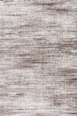 The Rugs Montana Brown And Cream Abstract Area Rug And Runner Soft Durable Pet Friendly Easy To Clean Living Room Bedroom 3800Bwcr - image 1