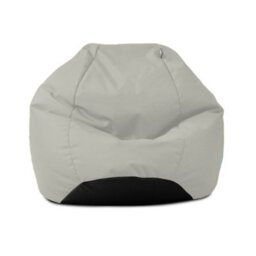 rucomfy Beanbags Rucomfy Indoor Or Outdoor Kids Water Resistant Beanbag - Platinum Classic Beanbag - thumbnail 2