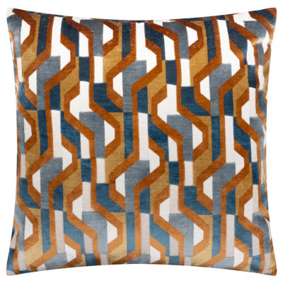 furn. Furn Metro Prism Velvet Cushion Cover - image 1