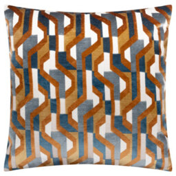 furn. Furn Metro Prism Velvet Cushion Cover - thumbnail 1