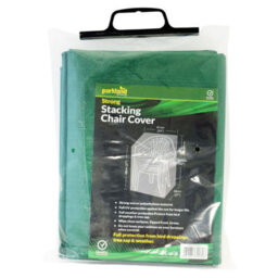 Taylor & Brown Stacking Chair Cover For Outdoor Garden Patio Chairs Waterproof Green Polyethylene 107X68X61Cm Durable - thumbnail 3