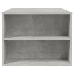 Berkfield Coffee Table Concrete Grey 102X55X42 Cm Engineered Wood - thumbnail 7