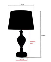 Lighting Supermarket Hannah Luxury Elegant Chrome & Crystal Table Lamp With Natural Linen Shade - thumbnail 6