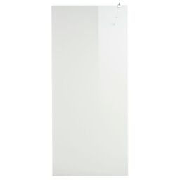 Cooke & Lewis Onega Chrome Effect Textured Walk-In Wet Room Glass Screen & Bar (H)195Cm (W)90Cm - thumbnail 2