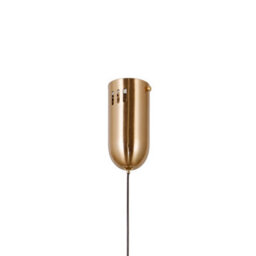 Luminosa Lighting Luminosa Rastia 20Cm Globe Pendant Ceiling Light Gold Opal Shade 3000K Warm White - thumbnail 3