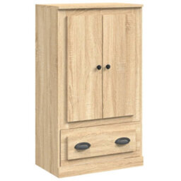 Berkfield Elegant Highboard Sonoma Oak 60X35.5X103.5 Cm Engineered Wood - thumbnail 1