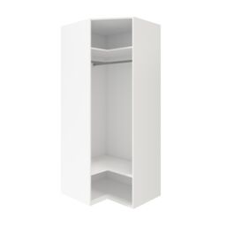 GoodHome Atomia Freestanding Matt White Particle Board Wardrobe (H)2250mm (W)1300mm (D)580mm - thumbnail 3