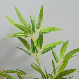 Outsunny Set Of 2 120Cm/4Ft Artificial Bamboo Trees Plant W/ Pot Indoor - thumbnail 6