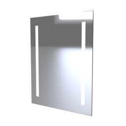 Sensio Ester Plus White Rectangular Wall-Mounted Bathroom & Wc Illuminated Contemporary Illuminated Mirror (H)65Cm (W)50Cm - thumbnail 2