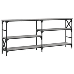 Berkfield Console Table Grey Sonoma 180X29X76.5 Cm Engineered Wood - thumbnail 2