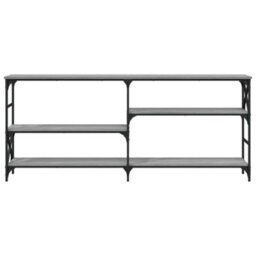 Berkfield Console Table Grey Sonoma 180X29X76.5 Cm Engineered Wood - thumbnail 4