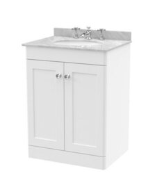 Nuie 600 F/s 2-Door Unit & Marble Top - thumbnail 1
