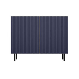 Kama 2 Door Sideboard Artisan Oak Navy - thumbnail 3