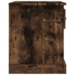 Berkfield Bedside Cabinets 2 Pcs Smoked Oak 39X39X47.5 Cm Engineered Wood - thumbnail 9